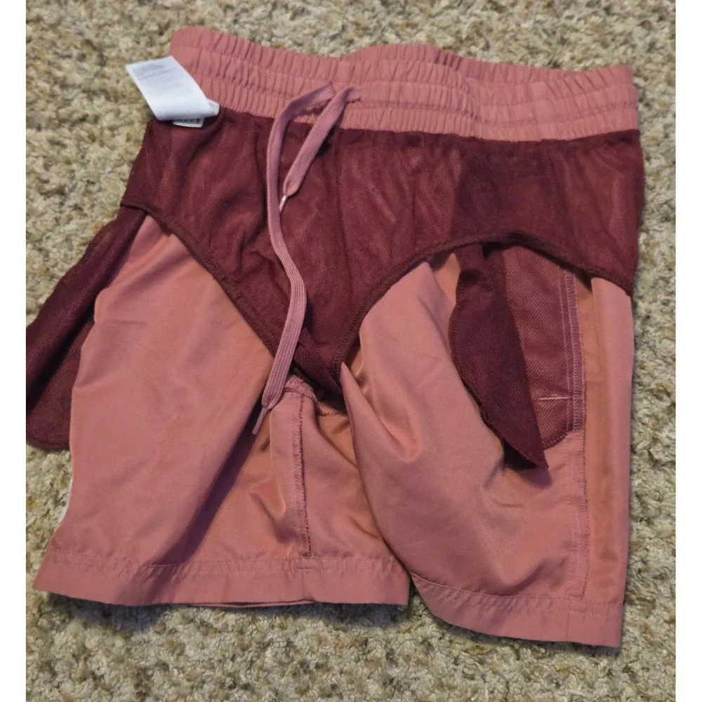 Adidas Originals Essentials‎ Solid Lined Swim Shorts Mens Size Small Pink